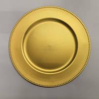 Assiettes de Présentation en Plastique PP Luckygoods – Écologiques, Lavables au Lave-Vaisselle, Durables, Faites à la Main – Vaisselle de Mariage et de Fête – Vente en Gros