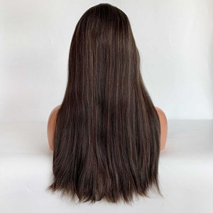 Fasimei STOCK Peluca de cabello europeo con parte superior de encaje 20 pulgadas Onda natural Encaje suizo Kosher Cabello brasileño <span class=keywords><strong>Comunidad</strong></span> judía - Product Image 3