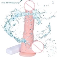 Jouets sexuels de masturbation féminine populaires gode anal télescopique énorme sangle sur gros gode vibrateur gode réaliste pour les femmes