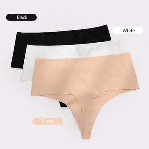 <span class=keywords><strong>Perizoma</strong></span> per Bikini da donna con Logo personalizzato senza cuciture in cotone elasticizzato - Product Image 1