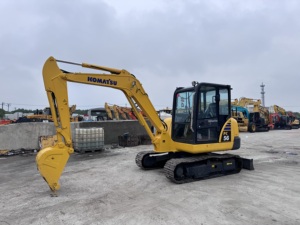 Mini excavadora sobre orugas Komatsu Original de alto rendimiento, miniexcavadoras de Tractor de 5 toneladas usadas en buenas condiciones a la venta - Product Image 4