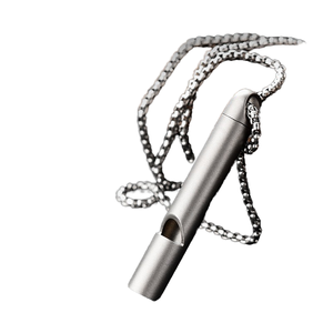 Fischietto di Sopravvivenza in Titanio Puro EDC - Fisarmonica ad Alto Decibel per Escursionismo all'Aperto - Product Image 4