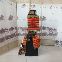 Perlengkapan Armor Era Perang Baja Jepang Buatan Tangan Logam Samurai Cosplay Kostum Film TV Warna Logo Dapat Disesuaikan Dewasa Unisex