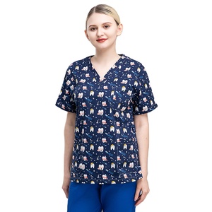 OEM al por mayor <span class=keywords><strong>nutricionista</strong></span> uniforme médico mujeres Scrub Set Scrubs uniformes conjuntos médico Hospital quirúrgico - Product Image 4