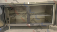 Réfrigérateur commercial à vendre R134A/R404A/R290 Refroidisseur sous comptoir Table de travail en acier inoxydable avec système de refroidissement