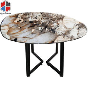 Mesa de hotel de granito, patas negras de acero inoxidable, <span class=keywords><strong>Patagonia</strong></span>, venta al por mayor - Product Image 6