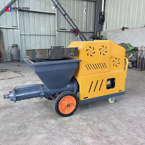 Machine à projeter le mortier de qualité supérieure 311/350, pulvérisateur de ciment et de mortier 220V 380V, plâtre à projeter - Product Image 2