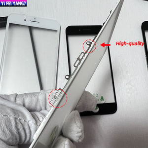 למעלה קר עיתונות 3 ב 1 LCD מסך קדמי זכוכית עם מסגרת OCA דבק + אוזן לדבר רשת עבור iphone 8 7 6 6s בתוספת 8g תיקון - Product Image 4