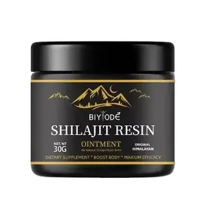 Shilajit resina pura Himalayan Mumio Etiqueta Privada orgánica Shila JIT extracto ácido fúlvico