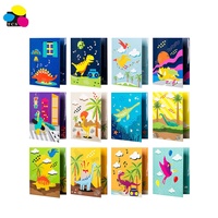 Carpeta de archivos de papel con doble o dos bolsillos, colores variados, estilo de moda, con laminación brillante