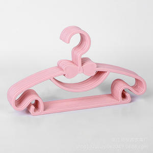 Китайская фабрика, оптовая продажа, пластиковая вешалка для одежды для детей и детей, ежедневные пластиковые вешалки - Product Image 3