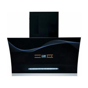 Campana extractora de vidrio templado para cocina, campana extractora de vidrio negro de 60/90cm, OEM design - Product Image 6