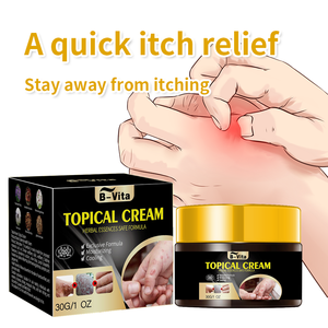 <span class=keywords><strong>Crème</strong></span> antiprurigineuse biologique topique pour le <span class=keywords><strong>visage</strong></span> Pied Sueur Blister Moustique Morsure Démangeaisons sèches Lotion réparatrice pour la peau Revitalisant pour la peau - Product Image 3