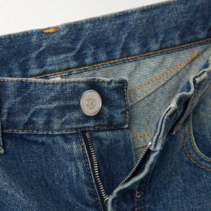 Pantaloni Disai Denim personalizzati da donna di ultima generazione Vintage blu Denim pantaloni a Banana a botte Jeans pantaloni a palloncino - Product Image 4