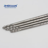 Instruments de chirurgie spinale endoscopique transforaminale orthopédique de qualité supérieure, perceuse osseuse sécurisée