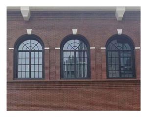 Fenêtre à battants en verre trempé de style français avec design de grille - Product Image 3