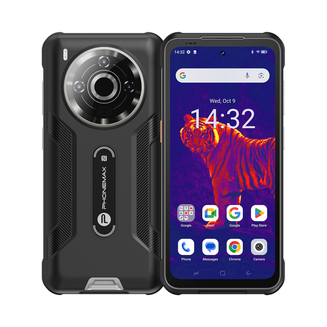2025 New Flagship 5G Unlocked Smartphone 12+512GB Android 14 Thermal Imaging Night Vision Smart Phone Mobile Rugged Phone