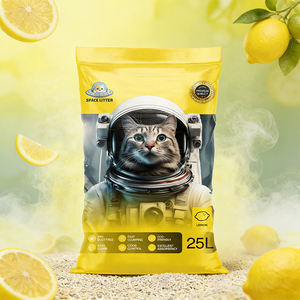 Litière <span class=keywords><strong>pour</strong></span> chat en bentonite OEM ODM, super agglomérante, faible teneur en poussière, sûre, non toxique, vente en gros, prix abordable - Product Image 1