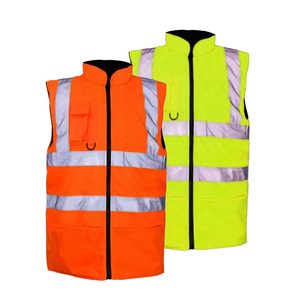 CITICITYCustom logo Winter Sleeveless <b>Jacket</b> Oxford Waterproof <b>Construction</b> High Visibility Safety <b>Jacket</b> Workwear for Men <b>Work</b> - Product Image 4