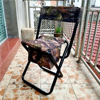 Chaise pliante Yangguang extra-large avec dossier, tube en acier de 25 mm, tissu Oxford, capacité de charge de 180 kg, mobilier d'extérieur portable, pêche