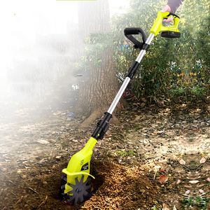 Motoculteur <span class=keywords><strong>électrique</strong></span> portable pour usage domestique et agricole, motoculteur rotatif à largeur de travail de 10 pouces, à tenir à la main - Product Image 5