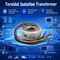 Transformateur toroïdal pour onduleur de puissance 24 0 24 5 ampères 10 ampères, transformateur 65 0 65 500w, amplificateur audio, transformateur toroïdal