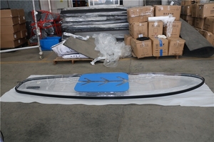 กระดานพายเรือคายัคใสอุปกรณ์โต้คลื่นน้ำพร้อมไฟ LED - Product Image 4