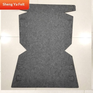 Nids pour chats en feutre Shengya en gros – Maisonnette semi-fermée et chaude pour animaux de compagnie, idéale pour l'hiver et l'été, conception détachable – Industrie textile chinoise - Product Image 4