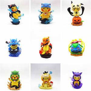 <span class=keywords><strong>Figura</strong></span> de acción Pokémon: Pikachu disfrazado, Pokémon pequeño, Dragón de Fuego, Genji, Fantasma, Bulbasaur, Semilla Pokémon - Product Image 4
