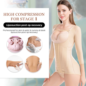 <span class=keywords><strong>Liop</strong></span> Recovery Shapewear à entrejambe ouvert, taille haute, effet ventre plat et rehausseur de fesses, Fajas Colombianas pour femme, post-chirurgie - Product Image 2