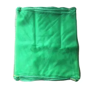 Eco Friendly 70*90cm PE Tree Cover Harvest Monofilament Green White Date Palm Mesh Bag For Dates With Black Drawstring