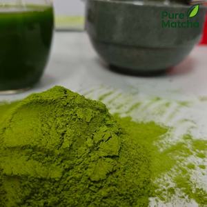 Organik Saf Matcha AB Standardı Gıda Sınıfı %99 Yeşil Çay Tozu Vitamin Vakumlu Paket Toptan - Product Image 3