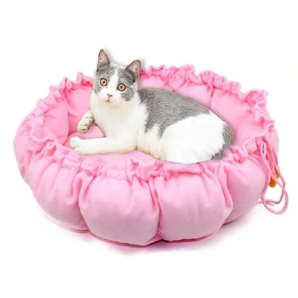 Lit pour animal de compagnie, 1 pièce, en fibre de Polyester, matelassé, luxe, pour chiens et chats, coussins de couchage