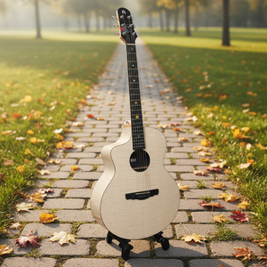 <span class=keywords><strong>Chitarra</strong></span> <span class=keywords><strong>Acustica</strong></span> per Principianti Esclusiva per Mancini Natasha Mercury Black Hole con Tastiera in Ebano 41 Pollici - Product Image 1