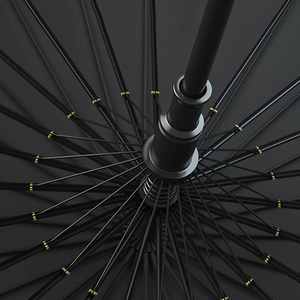 <span class=keywords><strong>Parapluie</strong></span> manuel à 24 côtes et long manche <span class=keywords><strong>Parapluie</strong></span> d'affaires robuste et résistant au vent pour hommes - Product Image 4
