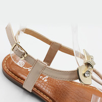 Vente en gros de sandales pour femmes confortables pour femmes chaussures et sandales pour dames sandales plates à nœud papillon pour l'été