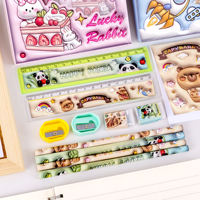 Promotion directe usine : Ensemble de papeterie scolaire, cahiers et crayons, coffret cadeau pour enfants