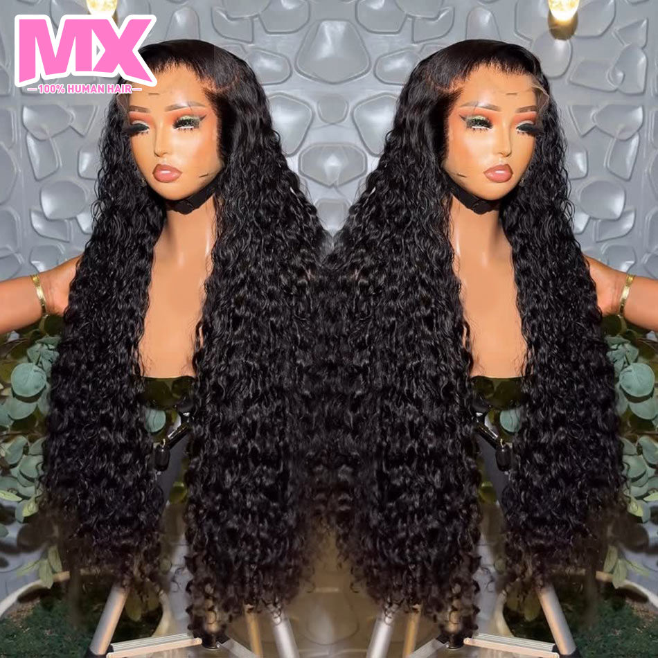 Wholesale Jerry Curly Raw Virgin Brazilian Human Hair Wig 4x4 5x5 ...