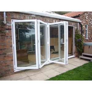 Đặt hàng số lượng lớn giá tốt bên ngoài bi gấp cửa bên ngoài hiên nhôm gấp kính Doo - Product Image 3