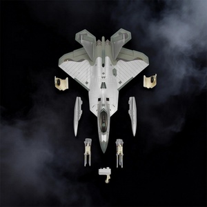 Modèle d'avion de chasse Terebo Alloy <span class=keywords><strong>F22</strong></span> en métal moulé sous pression, échelle 1:100 et 1:72, pour collectionneurs et cadeaux - Product Image 4