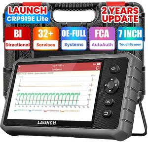 Scanner LAUNCH CRP919E LITE 7 pouces avec diagnostic de tous les systèmes et plus de 32 fonctions de réinitialisation, outils de diagnostic automobile OBD2 avec mise à jour gratuite pendant 2 ans - Product Image 1