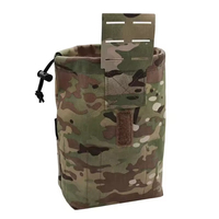Sac de rangement tactique robuste en nylon avec cordon de serrage pour entrepôt, chasse, entraînement et accessoires de sport de plein air