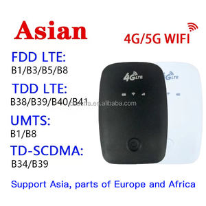 Enrutador 4G LTE <span class=keywords><strong>Mi</strong></span> Fi portátil, punto de acceso <span class=keywords><strong>WiFi</strong></span> móvil de 150Mbps, 2100MAh con ranura para tarjeta Sim - Product Image 4