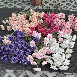 YOPIN-158 Phổ Biến Nhân Tạo 3 Đầu Bất Cảm Ứng Trắng Phun Hoa Hồng - Product Image 2