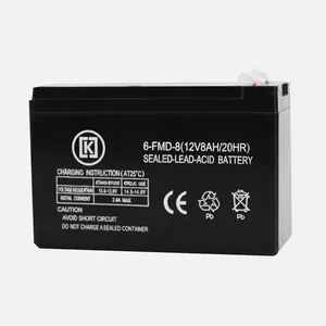 Haoyuan 12 voltios Ups batería almacenamiento de energía sellada batería de plomo ácido 12 V 7ah 12 V 8ah 12 V 9ah 12 V 12ah batería rociadora