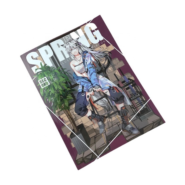 Custom Comic Book Print Adult Manga Book Printing