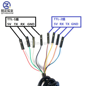 <span class=keywords><strong>C</strong></span>âble de téléchargement <span class=keywords><strong>USB</strong></span> QZ de haute qualité FT232RL vers double TTL, <span class=keywords><strong>c</strong></span>âble série haute vitesse bidirectionnel, <span class=keywords><strong>c</strong></span>âble de module FT2232D - Product Image 6