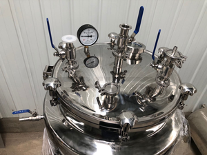 High <b>Jacketed</b> Stainless Steel Reactor 200L With <b>Heating</b> Coil Vessel Core Single Phase 220V <b>Jacketed</b> Stainless Steel Reactor Jack - Product Image 6