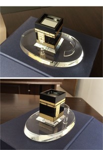 Musulman islamique en cristal cadeaux Mecque horloge tour Kabba modèle de construction pour décorer des cadeaux - Product Image 5