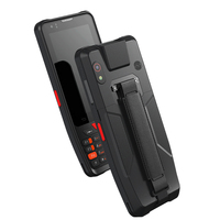 Escáner de Códigos de Barras 1D/2D Portátil con Android 12, 4G, NFC, GSM, Terminal de Datos para Inventario, PDA Resistente, en Stock